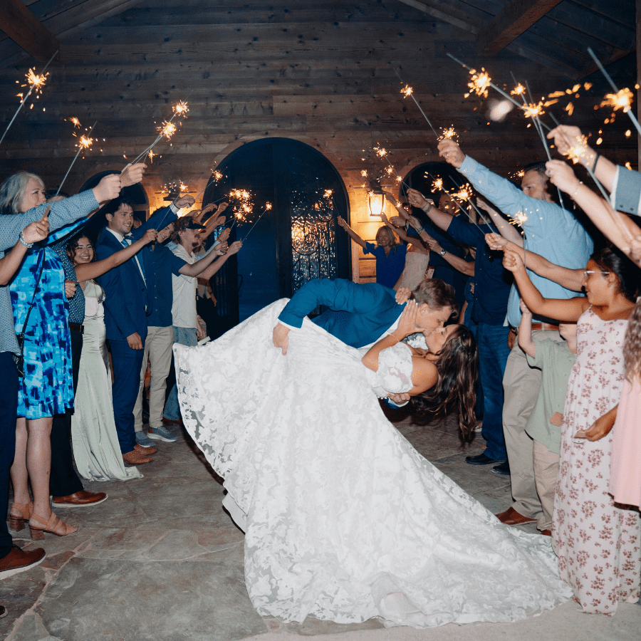 Wedding at Geronimo Oaks in Seguin, Texas